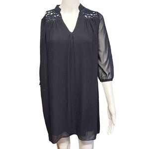 KaliJati - Womens 3/4 Sleeve Lightweight Dress Sz. SM